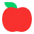 Red-Apple-Flat icon