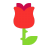 Rose Flat icon