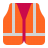 Safety Vest Flat icon