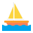 Sailboat-Flat icon