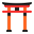 Shinto-Shrine-Flat icon