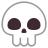 Skull Flat icon
