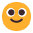 Slightly-Smiling-Face-Flat icon