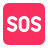 Sos-Button-Flat icon