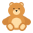 Teddy-Bear-Flat icon