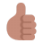 Thumbs Up Flat Medium icon