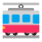 Tram Car Flat icon