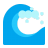 Water Wave Flat icon