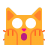 Weary Cat Flat icon