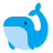 Whale Flat icon