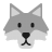 Wolf-Flat icon