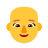 Woman-Bald-Flat-Default icon