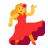 Woman Dancing Flat Default icon