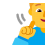Woman Deaf Flat Default icon