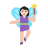 Woman-Fairy-Flat-Light icon