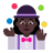 Woman-Juggling-Flat-Dark icon