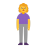 Woman-Standing-Flat-Default icon