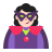 Woman-Supervillain-Flat-Light icon