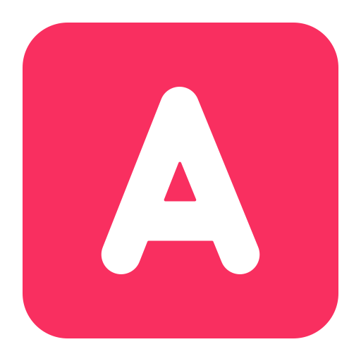 A-Button-Blood-Type-Flat icon