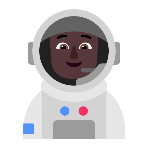 Astronaut-Flat-Dark icon