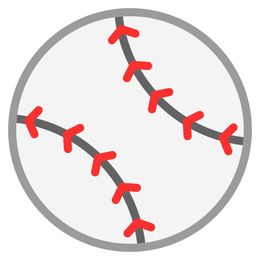 Baseball-Flat icon