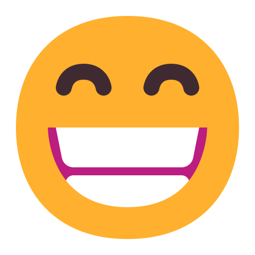 beaming-face-with-smiling-eyes-flat-icon-fluentui-emoji-flat-iconpack