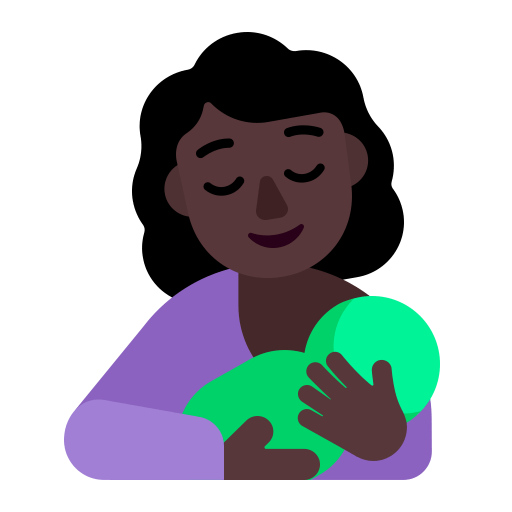 Breast-Feeding-Flat-Dark icon