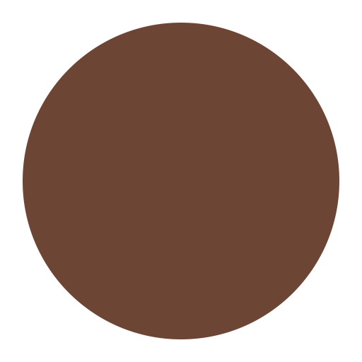 Brown-Circle-Flat icon