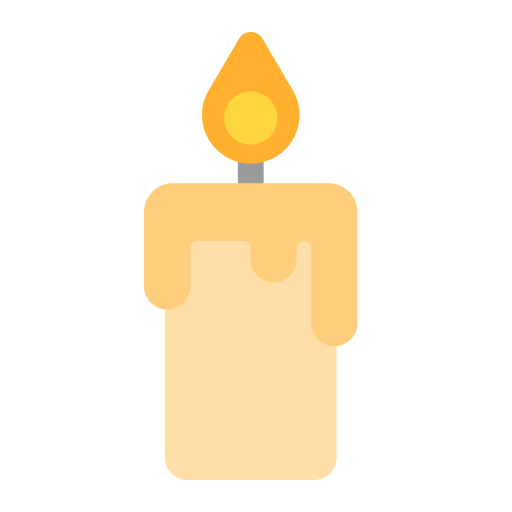 Candle-Flat icon