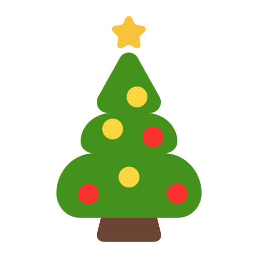 Christmas-Tree-Flat icon