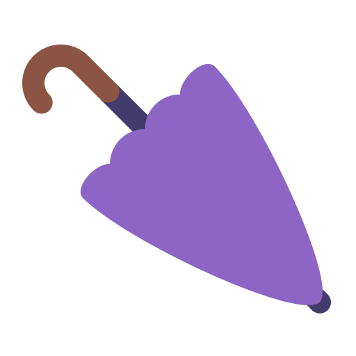 Closed-Umbrella-Flat icon