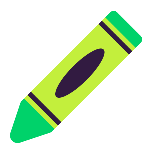 Crayon-Flat icon