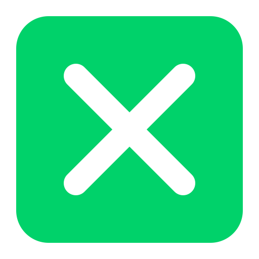 Cross-Mark-Button-Flat icon