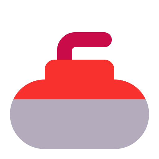Curling-Stone-Flat icon