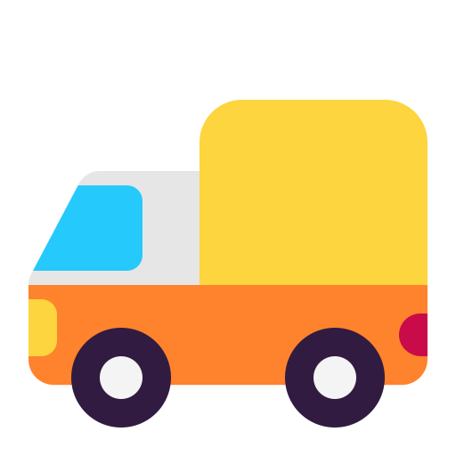 Delivery-Truck-Flat icon