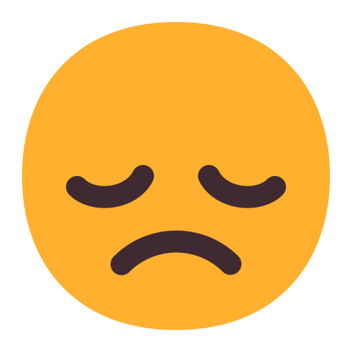 Disappointed-Face-Flat icon