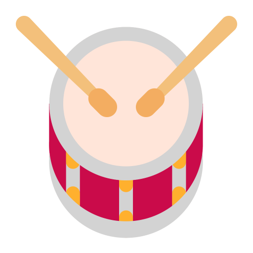 Drum Flat icon