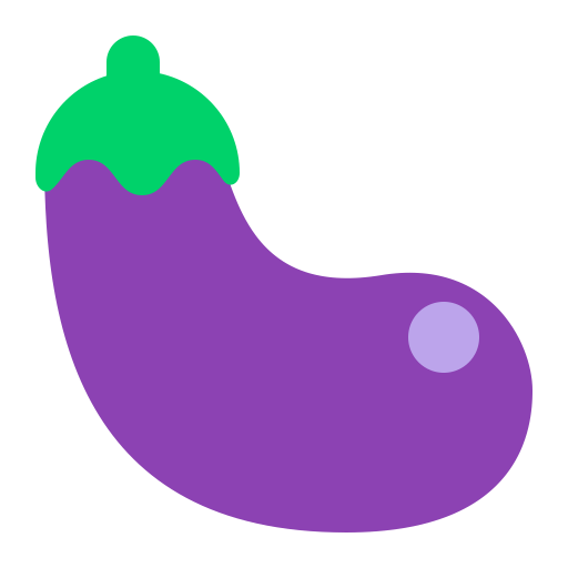 Eggplant Flat icon