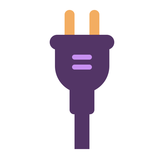Electric-Plug-Flat icon