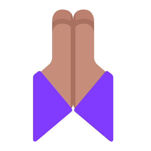 Folded-Hands-Flat-Medium icon