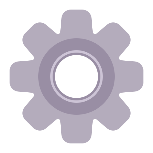 Gear-Flat icon