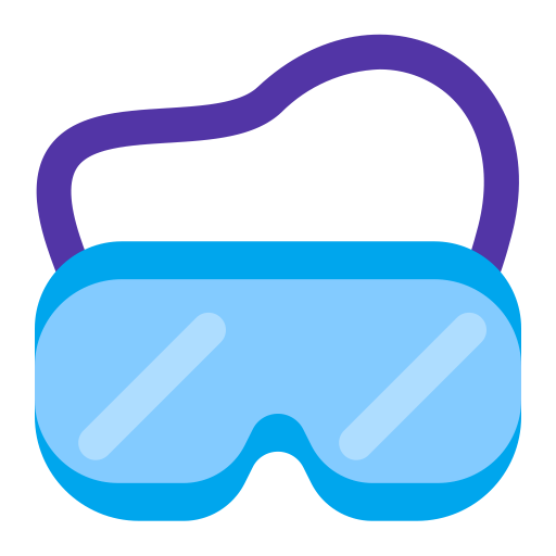 Goggles-Flat icon