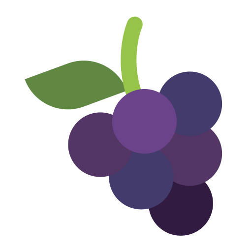 Grapes-Flat icon