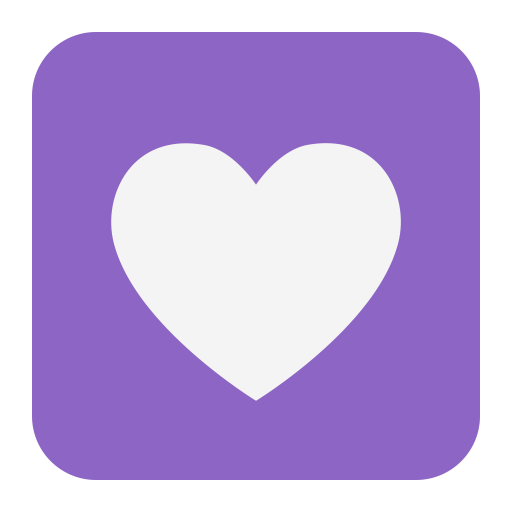 Heart Decoration Flat icon