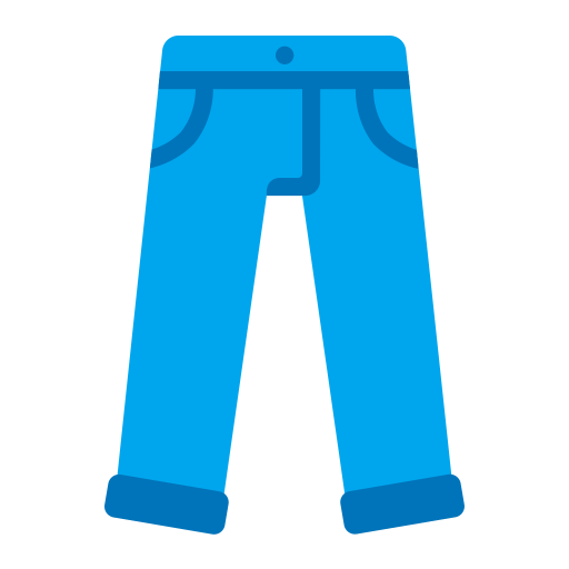 Jeans Flat icon