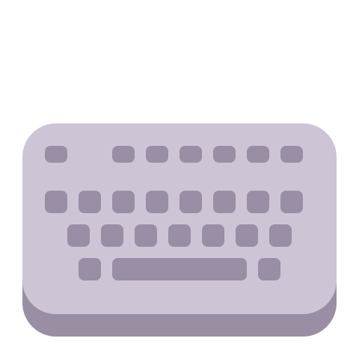 Keyboard-Flat icon