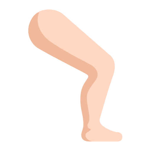 Leg Flat Light icon