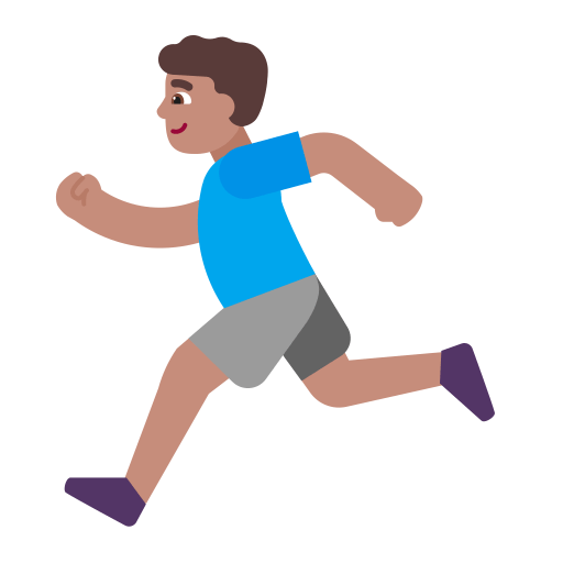 Man-Running-Flat-Medium icon