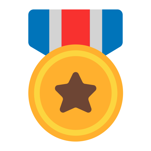 Military-Medal-Flat icon