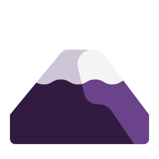Mount Fuji Flat icon